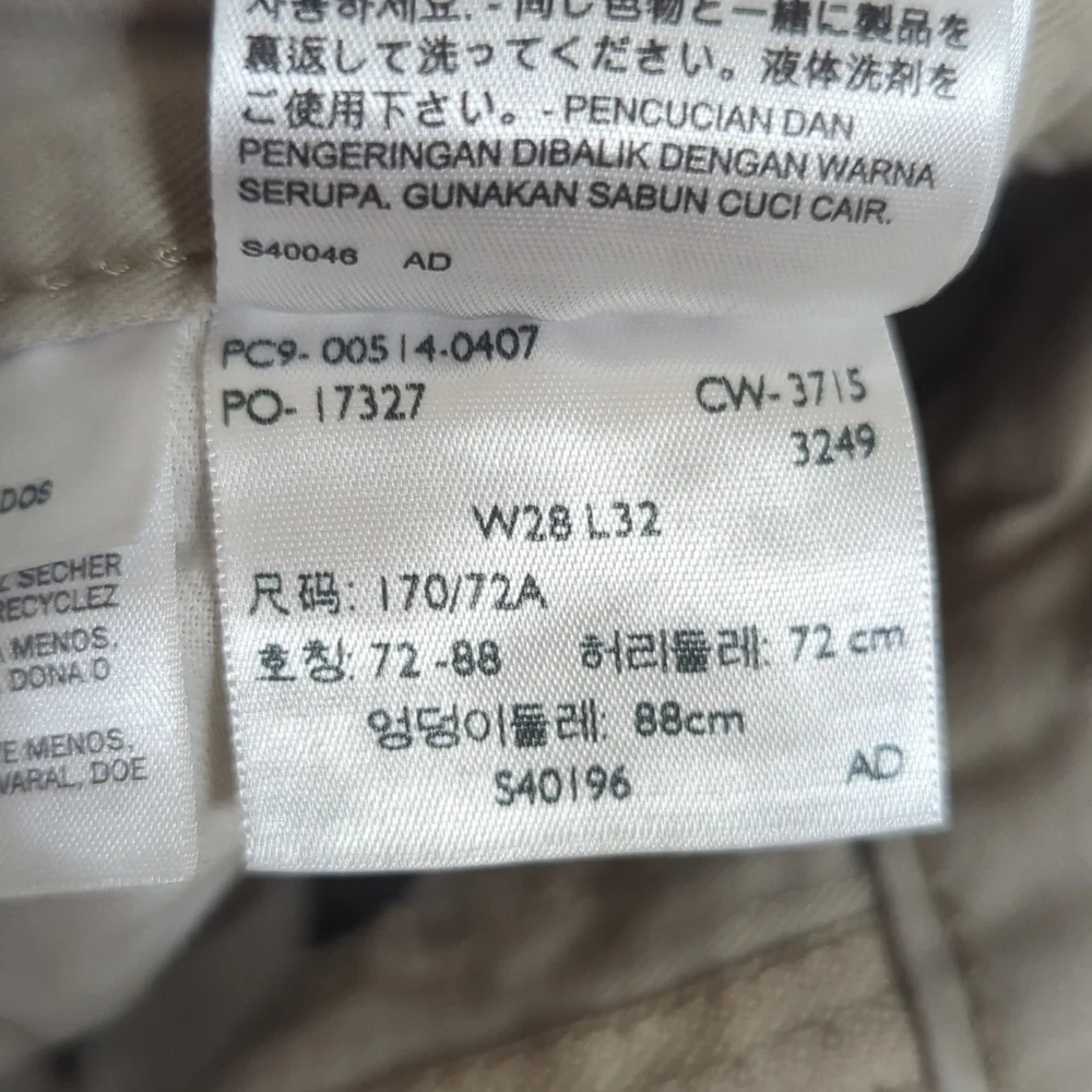 Levi's 514 Straight Fit Jeans, Size 28x32 Color Chinchilla